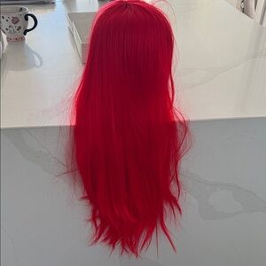 Vibrant Red Women's Hair Wig